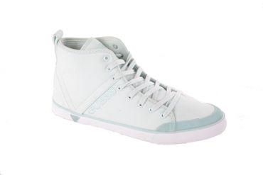 Guess Damen Sneaker Schnürschuhe High-Top Hellgrün Gr. 40 #714
