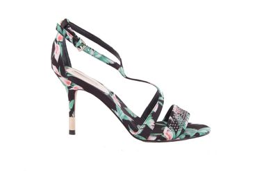 GUESS Damen Pumps Highheels Stilettos Riemchensandalen Schwarz #777