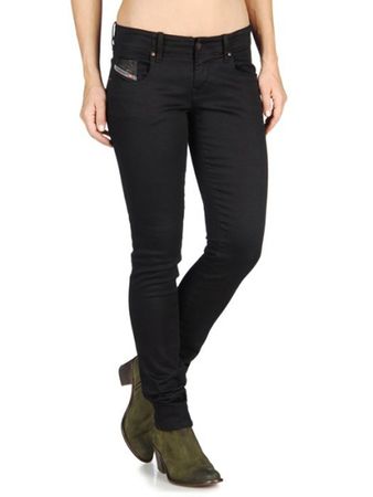 Diesel Damen Jeans Hose Skinny Grupee 0800R Super Slim