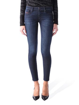 Diesel Damen Jeans Hose Skinny Skinzee-Low Super Slim 0843F #G08