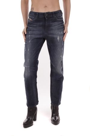 Diesel Reen 0844T Stretch Damen Jeans Hose Regular Straight