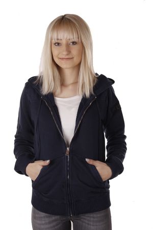Diesel F-Milky-Zip Felpa 81E Damen Sweatjacke Hoody Kapuzenjacke