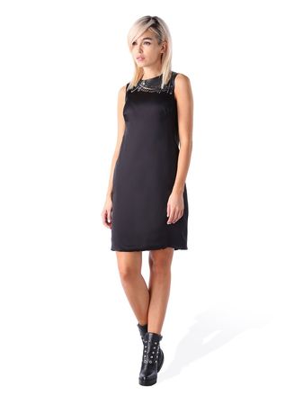 Diesel D-Aminax Abito 900 Damen Kleid Schwarz