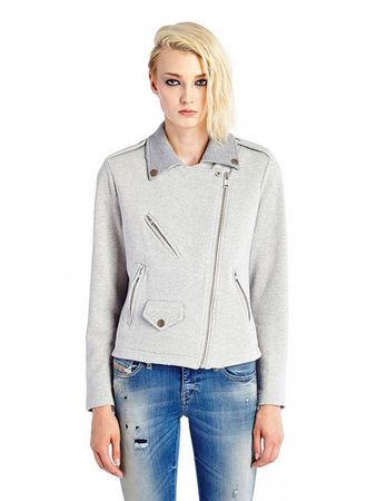 Diesel G-Lupus Giacca Heavy Damen Jacke Grau