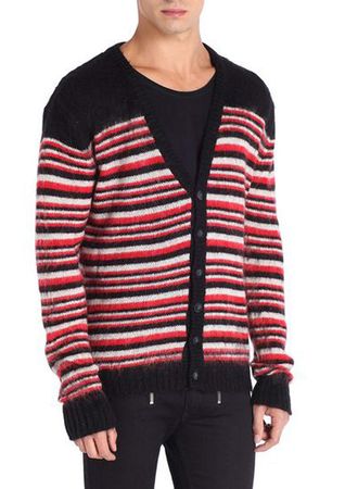 Diesel K-Bandura Maglia Herren Strickjacke Cardigan