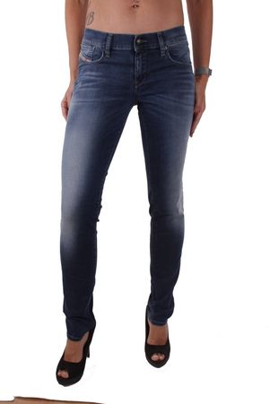 Diesel Getlegg 0R605 Damen Jeans Hose Slim Skinny