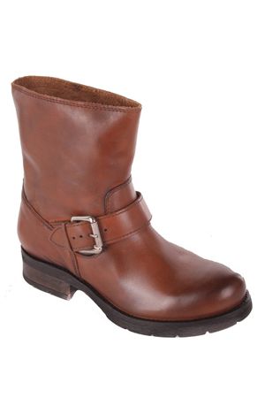 Diesel Damen Boots Stiefeletten Braun "Kruiser" Echtleder #152