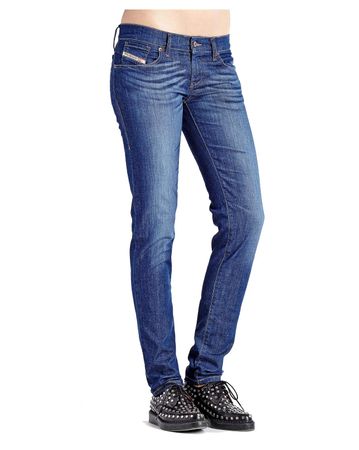 Diesel Getlegg 0607I Damen Jeans Slim Skinny W27/L32