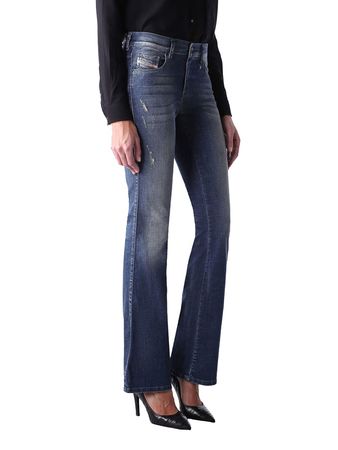 Diesel Sandy-B 084BI Stretch Damen Jeans Hose Slim Bootcut