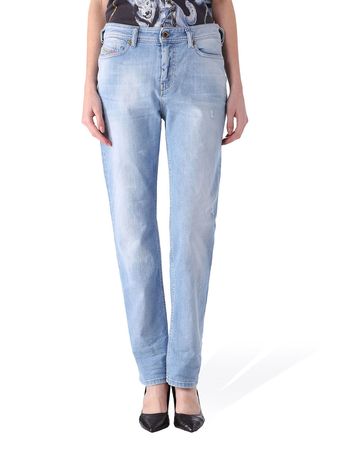 Diesel Reen 0839G Stretch Damen Jeans Hose Regular Straight