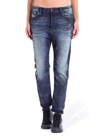 Diesel Eazee-NE 0601L Sweat Jeans Damen Jeans Hose Boyfriend