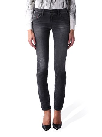 Diesel Francy 0670I Stretch Damen Jeans Hose Relaxed Skinny