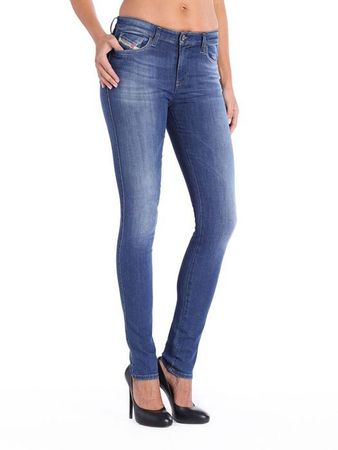 Diesel Skinzee-Low  0826F Damen Jeans Hose Skinny W32/L32