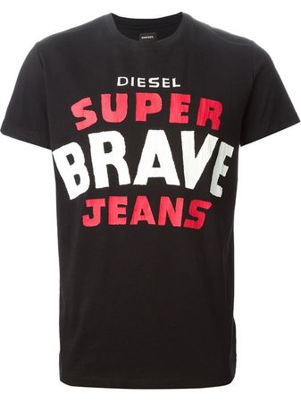Diesel T-Asterios Maglietta T-Shirt Rundhals Kurzarm