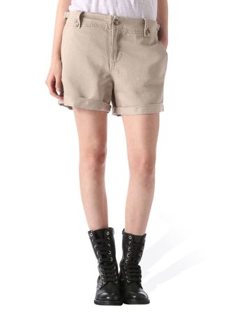 Diesel S-Braque Shorts Damen Pants Leinen