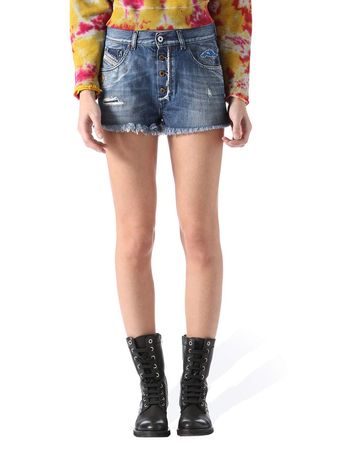 Diesel De-Geri Calzoncini Damen Jeans Shorts