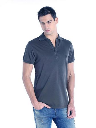 Diesel T-ETIENNE CAMICIA SINGLE JERSEY Herren Shirt Poloshirt Kurzarm