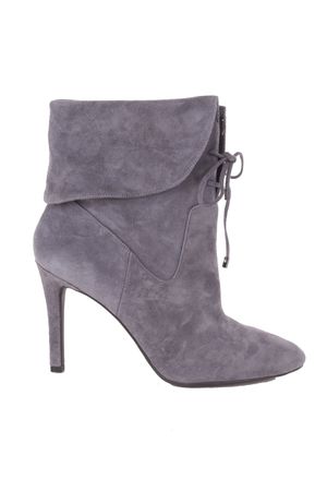 GUESS Damen Highheels Stiefeletten Grau Wildleder Gr. 41 #800