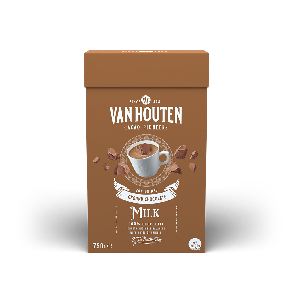 Milk Chocolate Drink Kakao, Van Houten 750 g | backshop24 - Alles für ...
