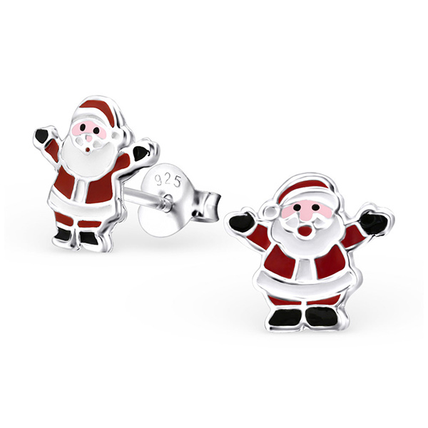Weihnachtsgeschenke-fuer-Kinder-Schmuck-Kinderohrringe-Weihnachtsmann