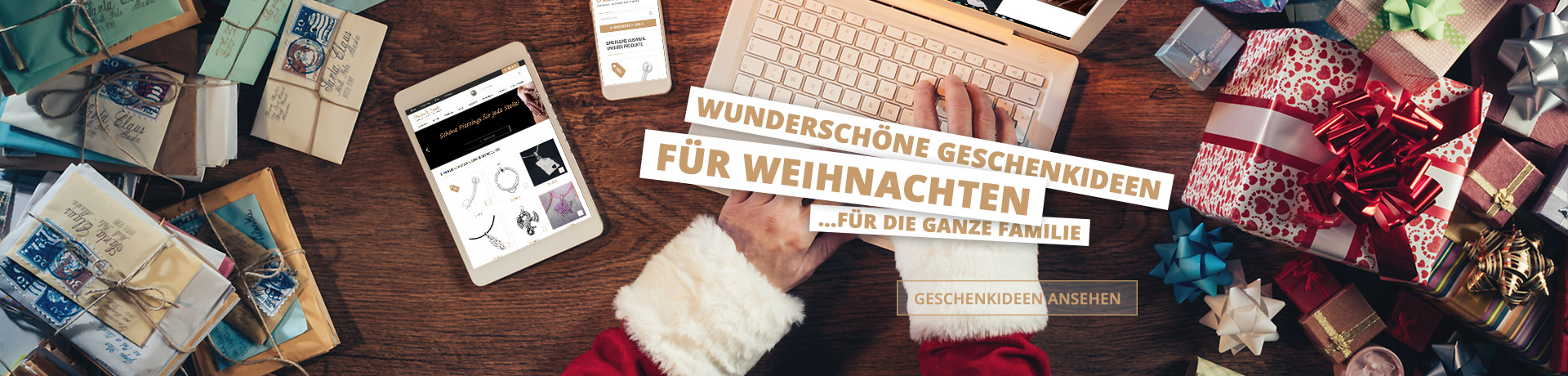 Schmuck Geschenke für Weihnachten