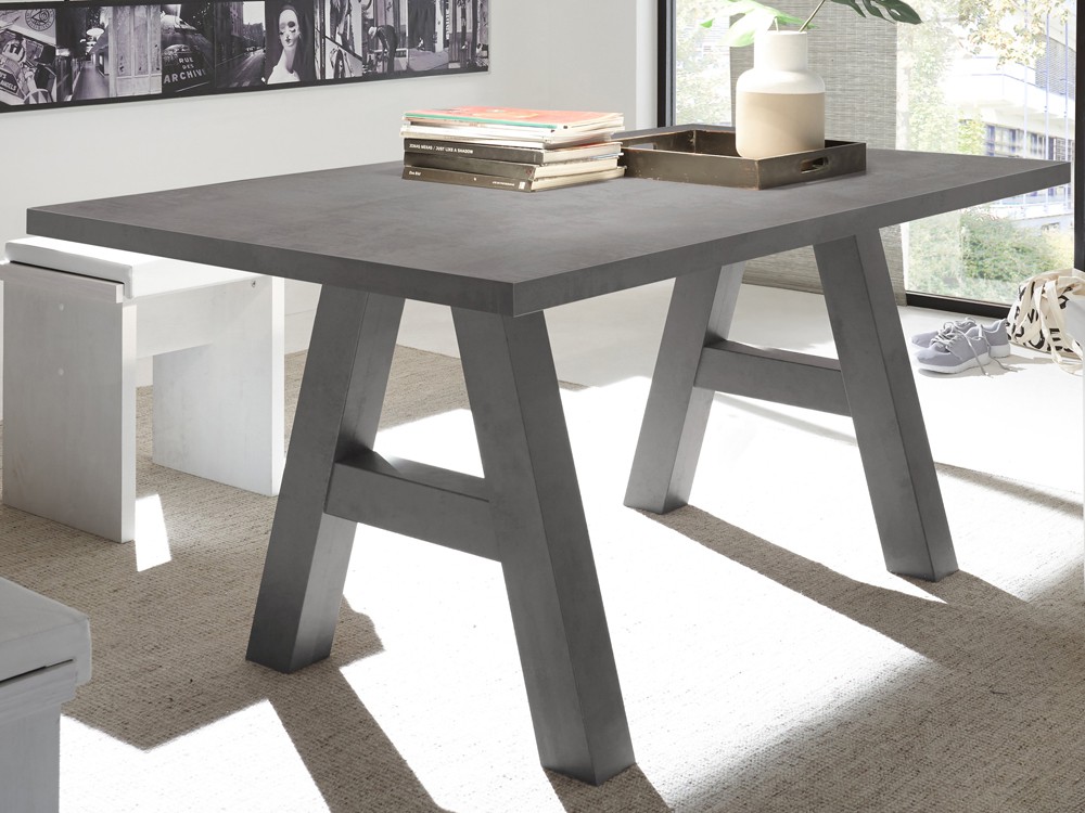 Esszimmertisch Esstisch Konferenztisch graphit 160/90 Mr.A-Design | Greiff