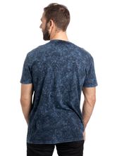 Doctor Who Police Box Blueprint Batik Herren T-Shirt blau