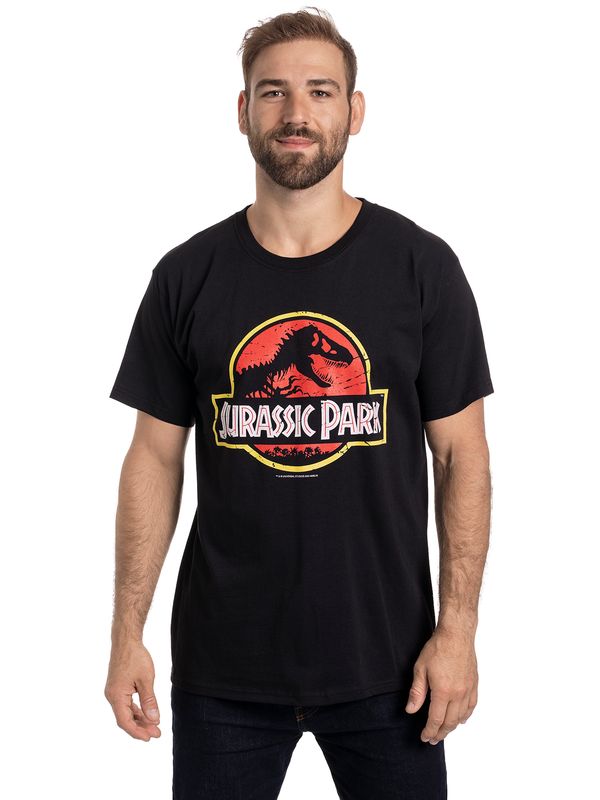 Nastrovje Potsdam Jurassic Park Classic Herren T-Shirt schwarz