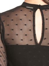 Pussy Deluxe Black Dots Dress female black