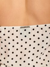 Pussy Deluxe Dotty Jumpsuit creme/allover