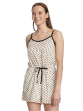 Pussy Deluxe Dotty Jumpsuit creme/allover