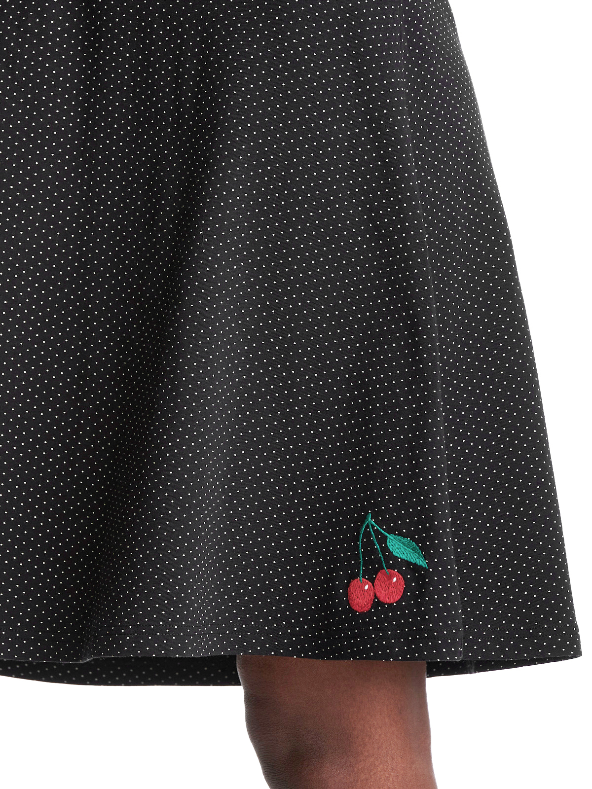 Pussy Deluxe Dotties Cherry Dress female black alllover