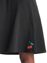 Pussy Deluxe Dotties Cherry Dress female black alllover