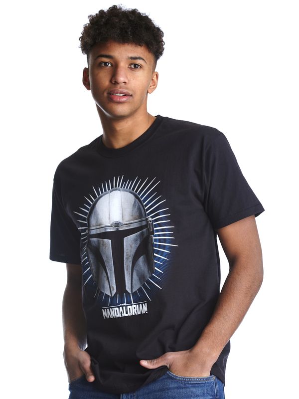 Nastrovje Potsdam The Mandalorian Warrior Herren T-Shirt schwarz