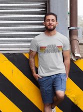 Star Wars Vintage 77 T-Shirt grey melange