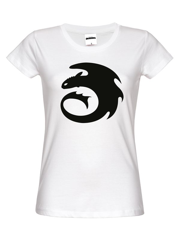 Nastrovje Potsdam Dragons, Drachenzähmen leicht gemacht Symbol Damen T-Shirt weiss