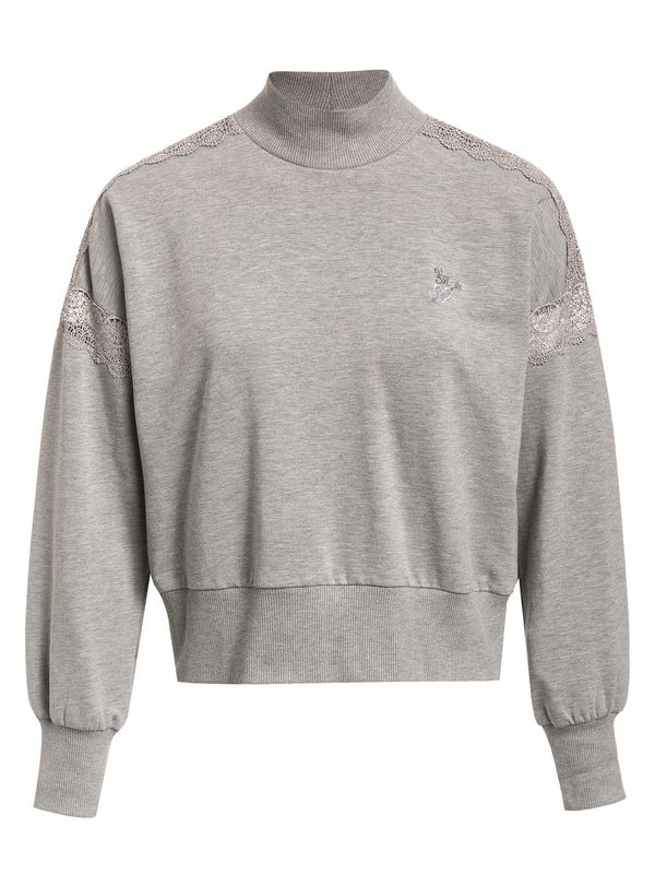 Nastrovje Potsdam Vive Maria Cosy Grey Damen Rollkragenpullover grau meliert