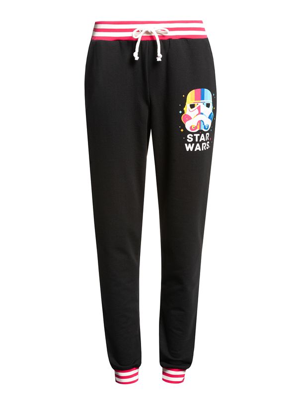 Nastrovje Potsdam Star Wars Stormtrooper Stripes Damen Homewearpants schwarz