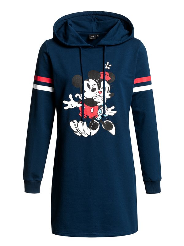 Nastrovje Potsdam Mickey & Minnie Mouse Buddies Damen Sweatkleid blau