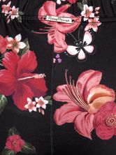 Pussy Deluxe Hawaii Leggings female black alllover
