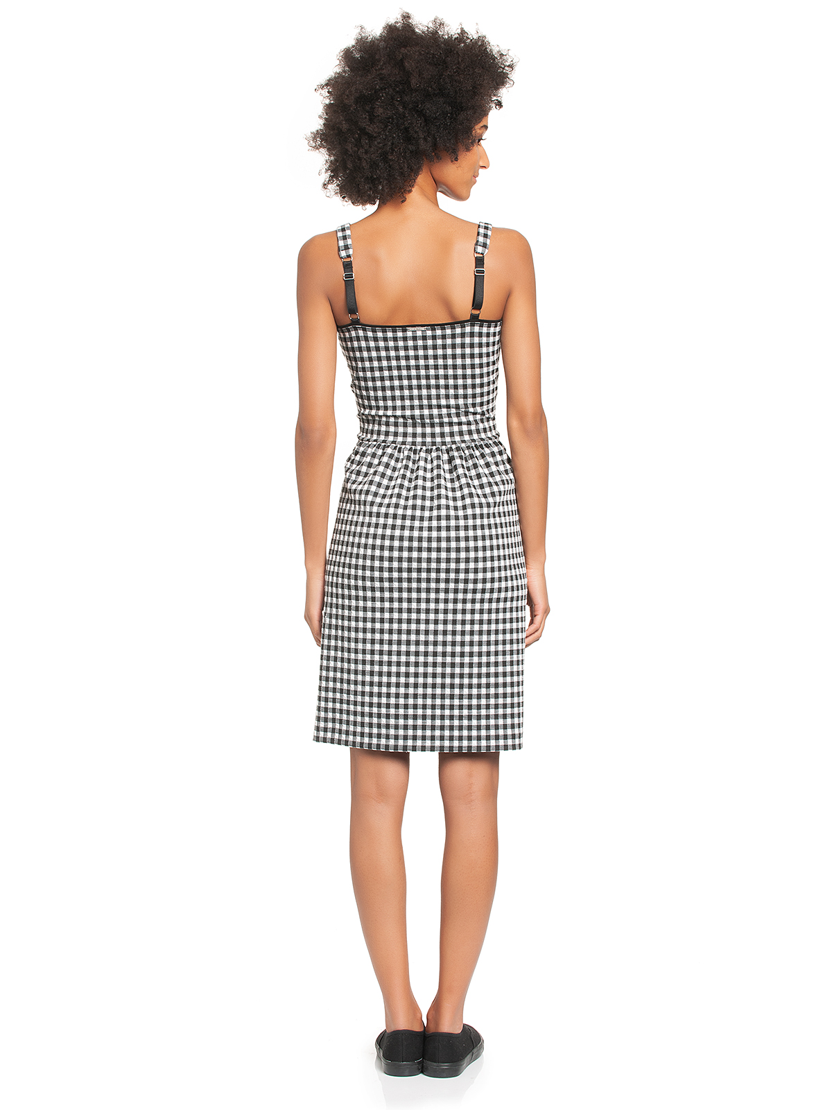 Vive Maria Vichy Summer Dress black/creme