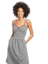 Vive Maria Vichy Summer Dress black/creme