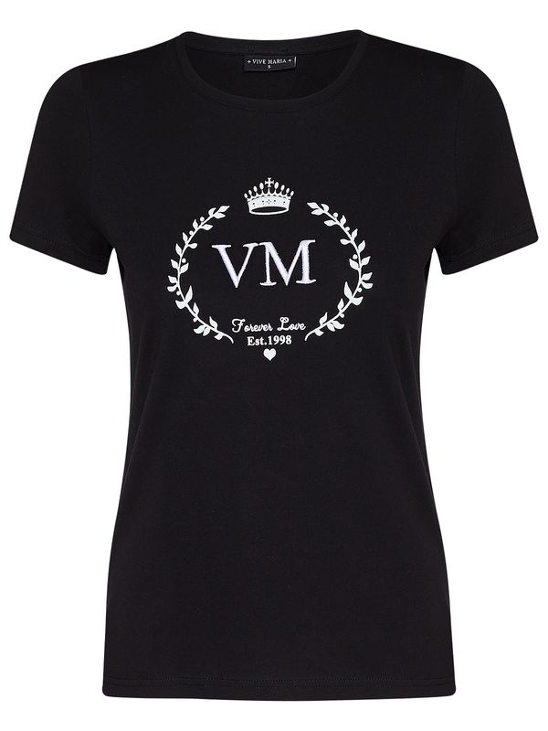 Nastrovje Potsdam Vive Maria Sweet Logo Damen T-Shirt schwarz