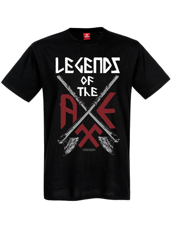 Nastrovje Potsdam Vikings Valhalla Legends of the Axe Herren T-Shirt schwarz