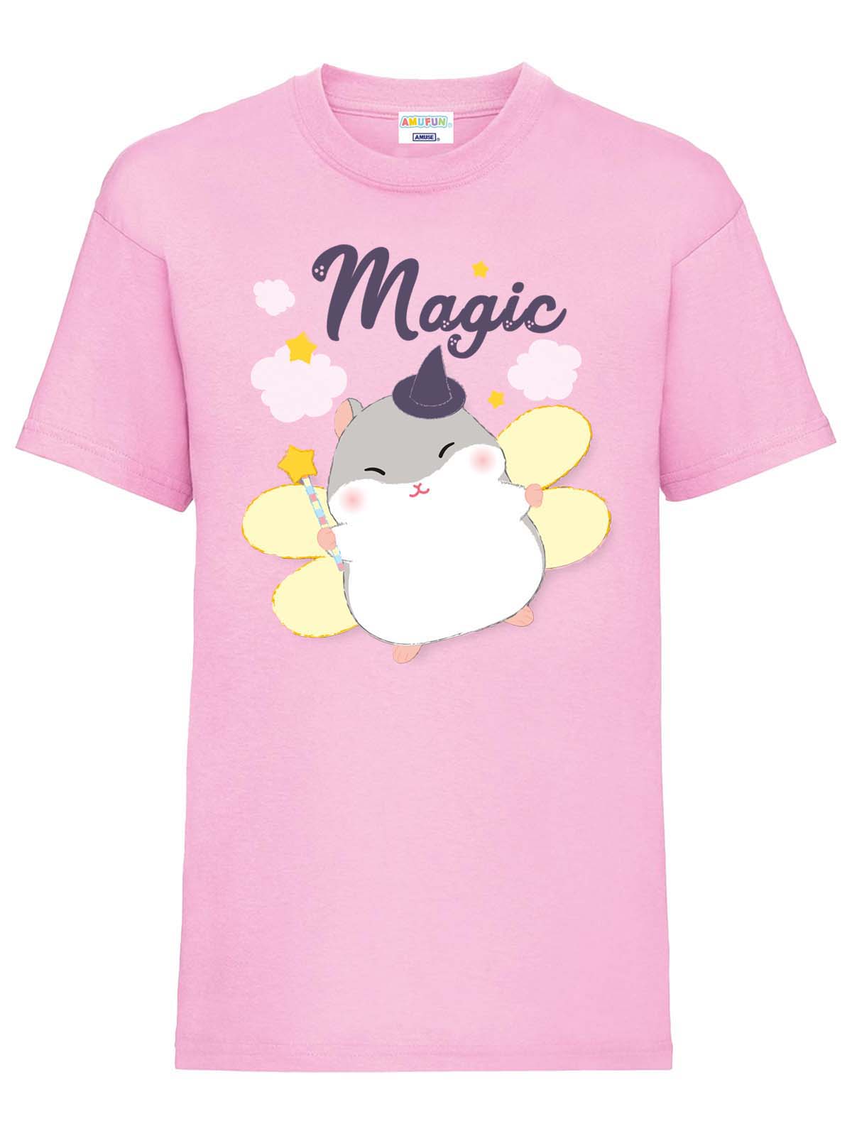 Amufun Coroham Coron Magic Kinder T-Shirt lightpink