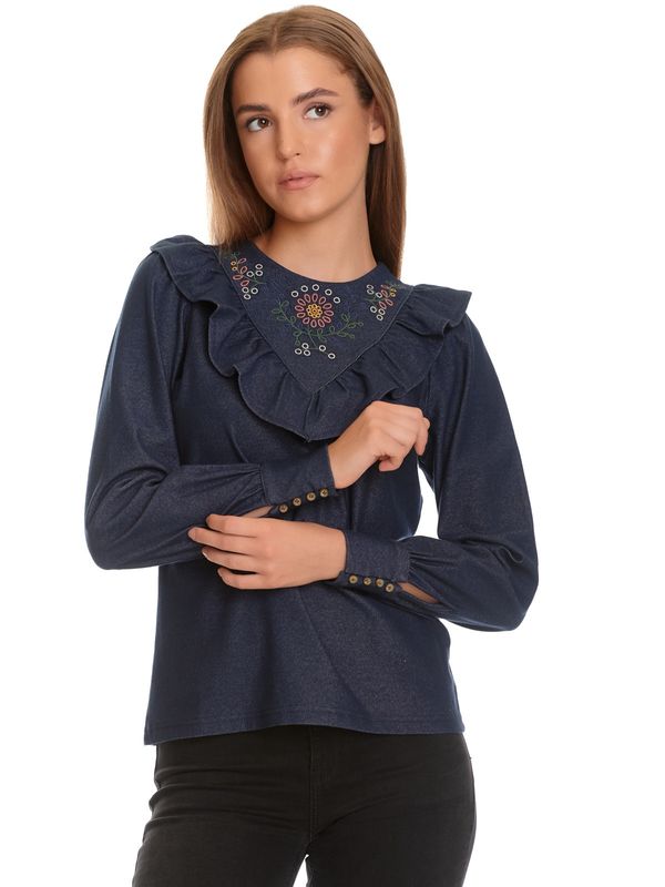 Nastrovje Potsdam Vive Maria Nevada Denim Damen Shirtbluse blau