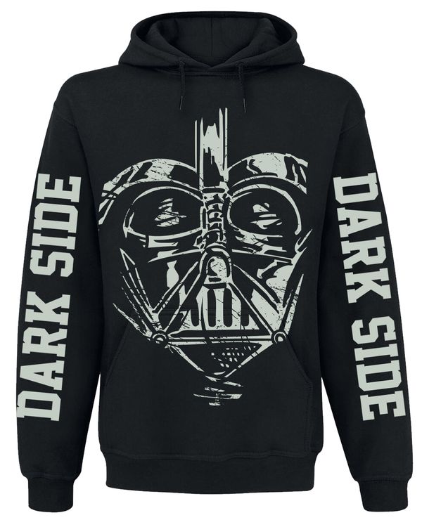 Nastrovje Potsdam Star Wars Darth Vader Icon Herren Kapuzensweatshirt schwarz