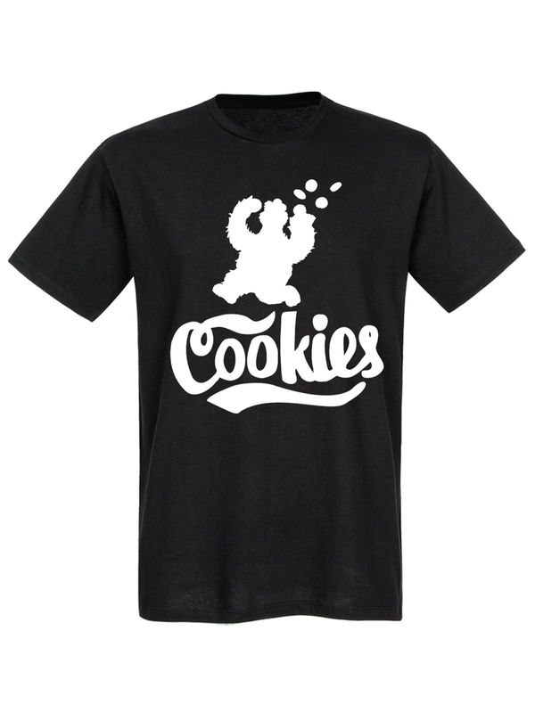 Nastrovje Potsdam Sesamstrasse Cookie Night Fridge Finder Herren T-Shirt schwarz