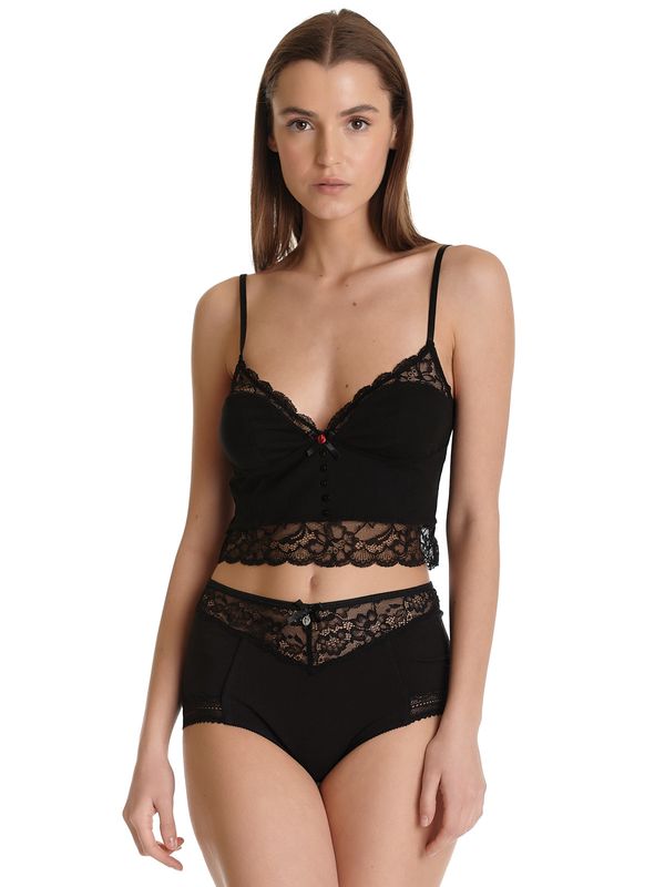 Nastrovje Potsdam Vive Maria Marias High Waist Damen Wäscheset: Top mit Panty schwarz