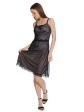 Vive Maria Boudoir Tulle Damen Trägerkleid schwarz